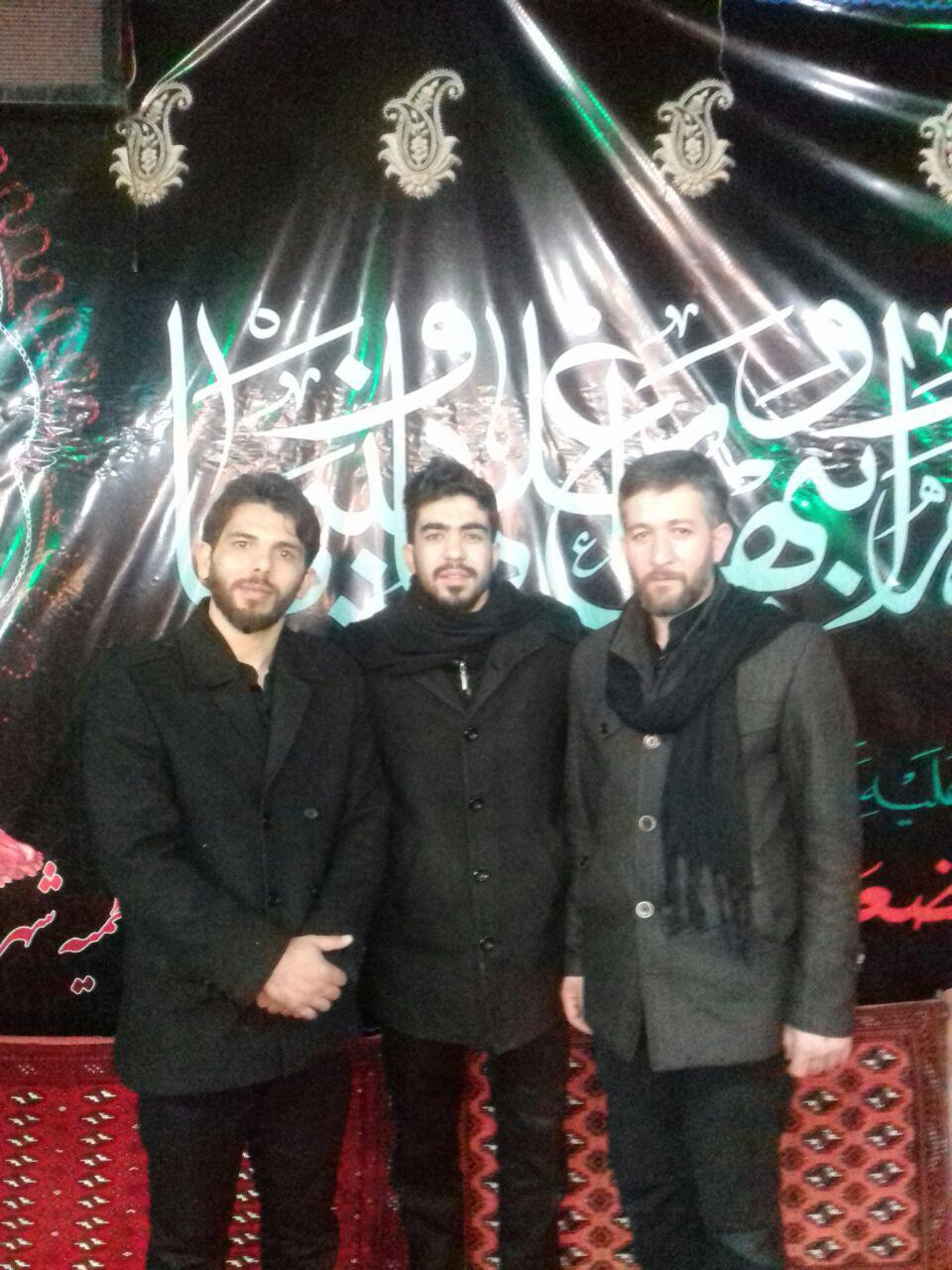 حضور کربلایی قادر خدایی در شهرک فاطمیون مراغه