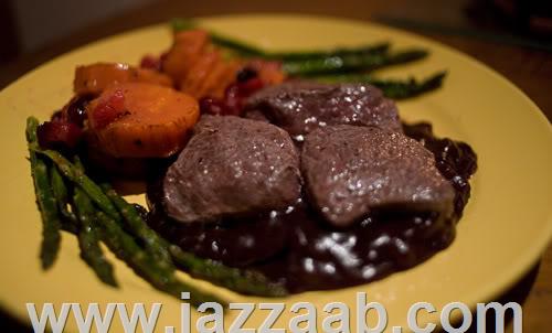 طرز تهیه استیک جگر