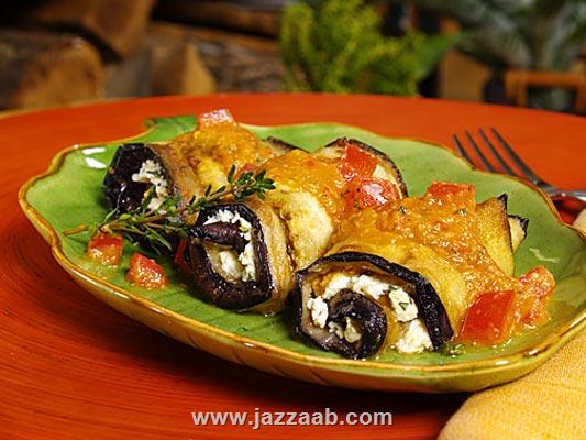 طرز تهیه خوراک بادنجان و کدو -www.jazzaab.com