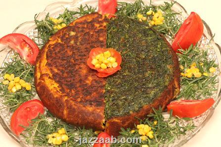طرز تهیه کوکو دو رنگ -www.jazzaab.com