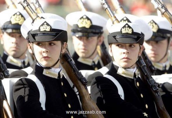 عکس از زنان و دختران 
نظامی-www.jazzaab.com