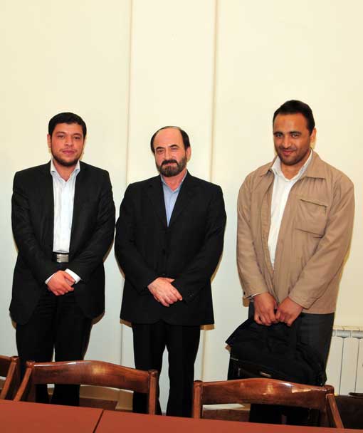  دیدار با  امیرسرتیب نامی معاون وزیردفاع و رئیس سازمان جغرافیایی  نیروهای مسلح در تبریز