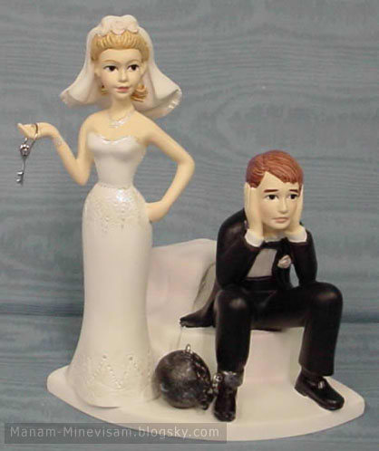 عجیب ترنی عهروسک های مخصوص کیک ازدواج