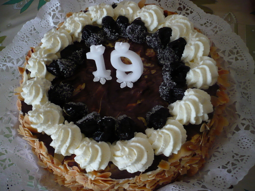 کیک تولد 19 سالگی