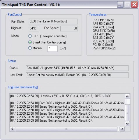 کنترل سرعت Fan در کامپیوتر و لپ تاپ با نرم افزار TPFanControl