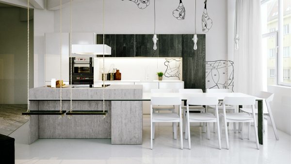 آشپزخانه به سبک صنعتی31